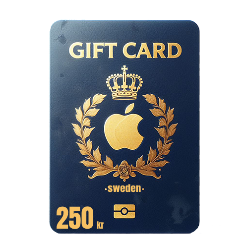 گیفت کارت اپل سوئد 250 کرون