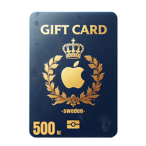 گیفت کارت اپل سوئد 500 کرون