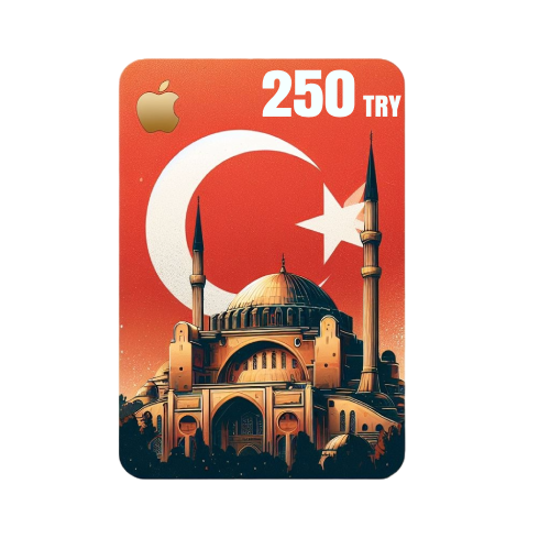 گیفت کارت اپل ترکیه 250 لیر