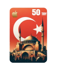 گیفت کارت اپل ترکیه 50 لیر