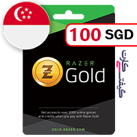 گیفت کارت ریزر گلد 100 دلاری سنگاپور