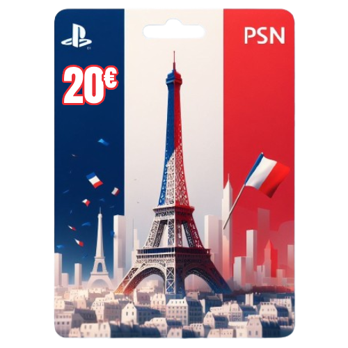 گیفت کارت پلی استیشن فرانسه 20 یورو