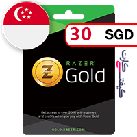 گیفت کارت ریزر گلد 30 دلاری سنگاپور