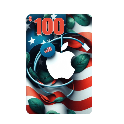 گیفت کارت اپل 100 دلاری