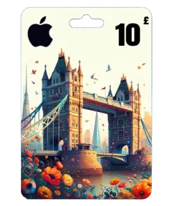 گیفت کارت اپل انگلیس 10 پوند