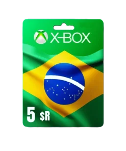 گیفت کارت xbox برزیل 5 رئال