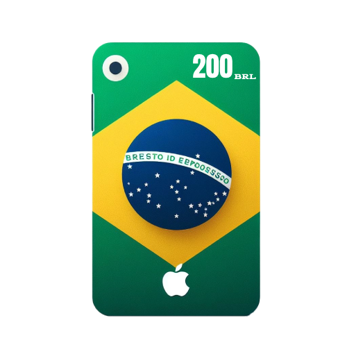 گیفت کارت اپل برزیل 200 رئال
