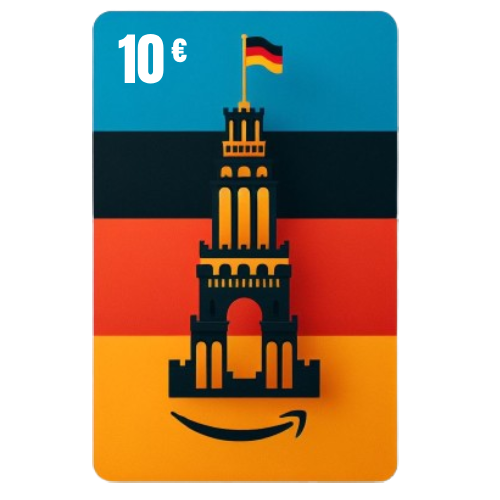 گیفت کارت آمازون آلمان 10 یورو