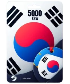 گیفت کارت استیم کره جنوبی 5000 وون