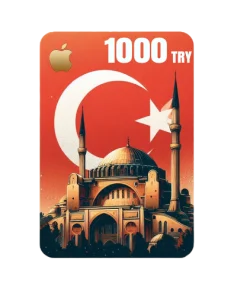 گیفت کارت اپل ترکیه 1000 لیر