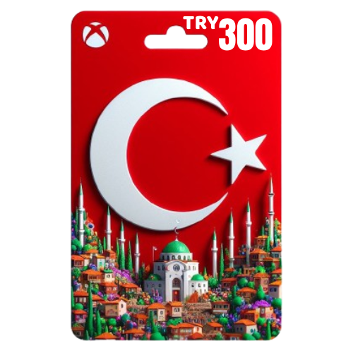 گیفت کارت ایکس باکس 300 لیر ترکیه