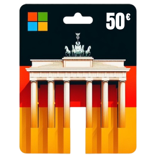 گیفت کارت مایکروسافت 50 یورو آلمان