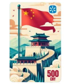 گیفت کارت والمارت 500 یوان چین