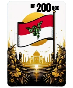 گیفت کارت ریزرگلد اندونزی 200 هزار روپیه